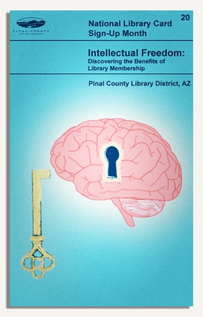 PCLD Library Card Benefits Series - Intellectual Freedom - #20